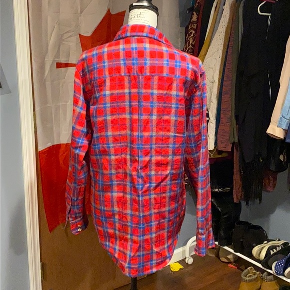 Blue and Red Flannel - Picture 2 of 2